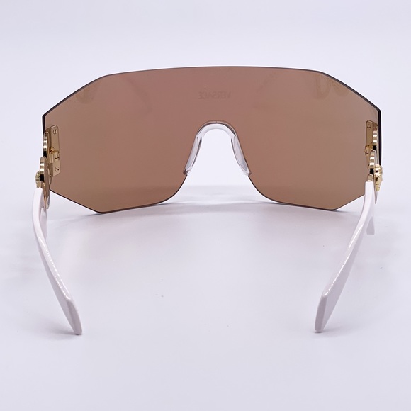 NEW VE2258 1002/7J UNISEX VERSACE SHIELD SUNGLASSES MOD 2258 10027J EYEWEAR - Picture 11 of 14